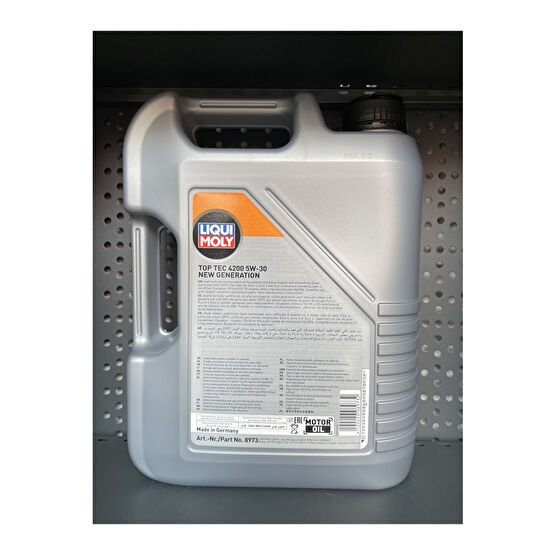 Liqui Moly Top Tec 4200 New Genıı 5w-30 5 Lt. (01/2023 ÜRETİM) Lm 8973
