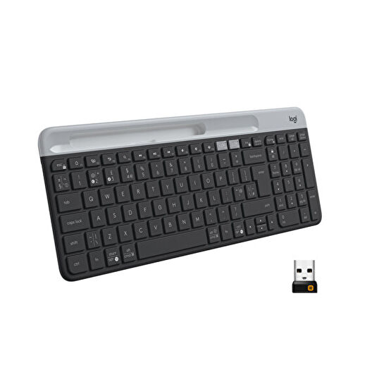 Logitech K580 920-010624 Ultra Ince Çoklu Cihaz Özellikli Türkçe Bluetooth Siyah Q Klavye Kablosuz Klavye Fiyatı