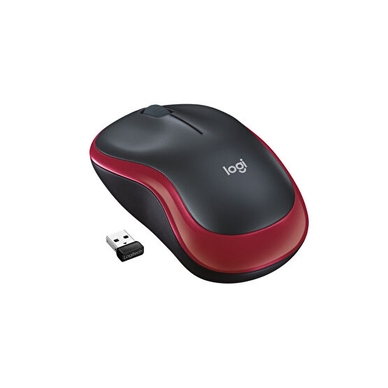 logitech M185 USB Alıcılı Kompakt Kablosuz Mouse - Kırmızı Klavye - Mouse Fiyatı