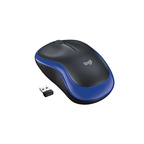 logitech M185 Usb Alıcılı Kompakt Kablosuz Mouse - Mavi Klavye - Mouse Fiyatı
