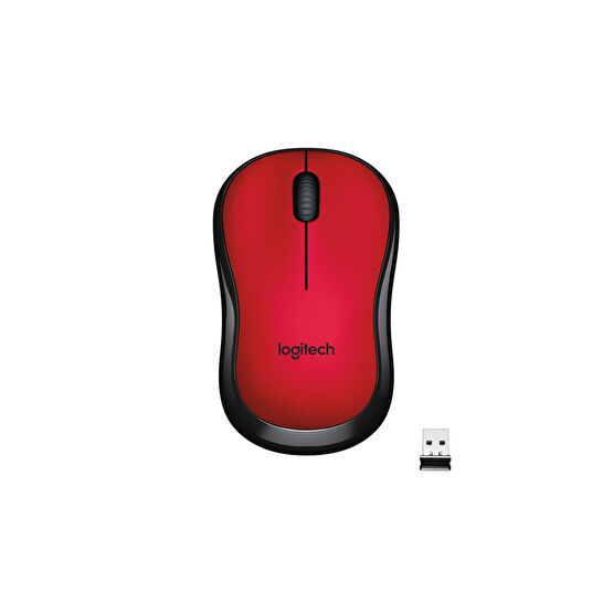 logitech M220 Sessiz Kompakt Kablosuz Mouse  Kırmızı Klavye - Mouse Fiyatı