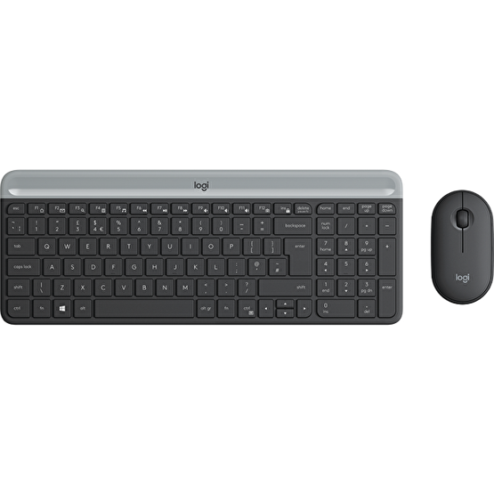 Logitech Mk470 Kablosuz Klavye Mouse Seti Graphite Kablosuz Klavye Fiyatı