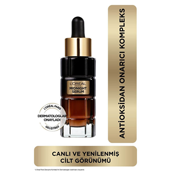 LOreal Paris Midnight Serum Cilt Yenileme & Cilt Görünümü Canlandırma Etkili- 30 ml Cilt ve Yüz Bakımı Fiyatı