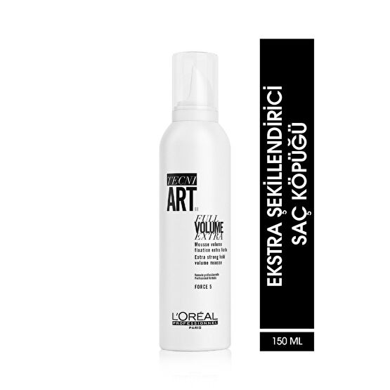 Loreal Professionnel Techni Art Full Volume Extra Ekstra Hacimlendirici Saç Köpüğü 250 ml Saç Şekillendirici Köpük Fiyatı