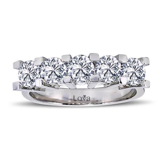 Lova 1050203 G Renk 1,33 Karat Pırlanta Beştaş Yüzük