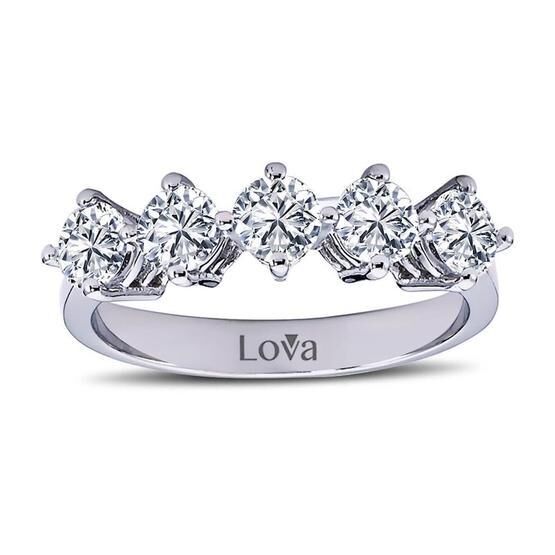 Lova 1060095 1,25 Karat Pırlanta Beştaş Yüzük