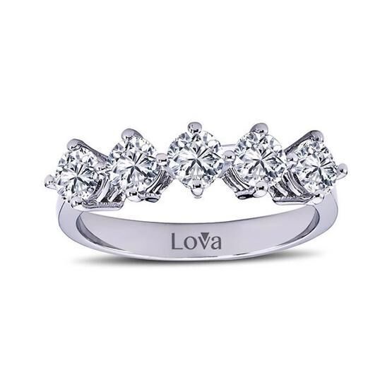 Lova 1060095 1,25 Karat Pırlanta Beştaş Yüzük