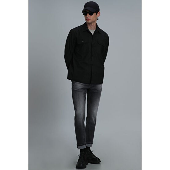 Lufian Cames Smart Jean Erkek Pantolon Slim Fit Gri Erkek Jeans / Kot Pantolon Fiyatı