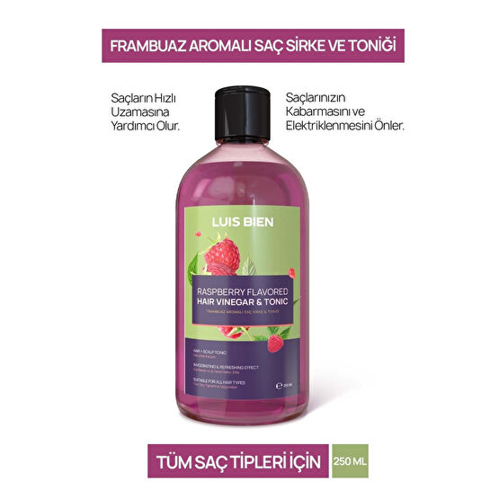 Luis Bien Frambuazlı Sirke ve Saç Toniği 250 ML Saç Bakım Losyonu / Toniği Fiyatı