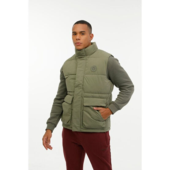 Lumberjack ml Arnold Vest 4CT646 3pr Haki Erkek Yelek Erkek Yelek Fiyatı