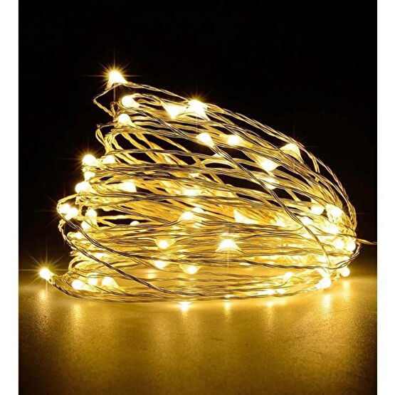 Lumenn 3m Pilli Peri Led Işık Led Aydınlatma - Sarı - 3 Metre Dekoratif Lamba Fiyatı