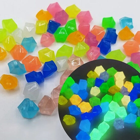 Luoditong Shop Renk Stilini Karıştır 50 Parça Adet Işıklı Çakıl Taşları Bahçe Süsleri Kızdırma Taşları Kayalar Balık Tankı Kayası Bahçe Yard Yolu D... Dekoratif Bahçe Ürünleri Fiyatı