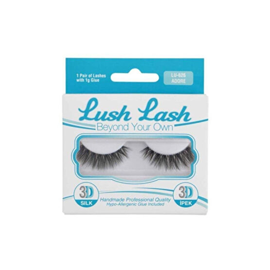 Lush Lash 3d İpek Kirpikler Lu 626 Takma Kirpik Ürünleri Fiyatı