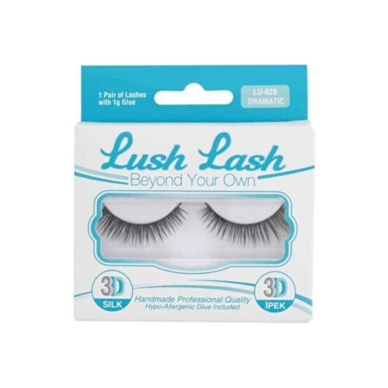 Lush Lash Takma 3d Ipek Kirpikler Lu 628 Takma Kirpik Ürünleri Fiyatı