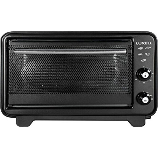 Luxell KF-6135 Sedef Mini Fırın Termostatlı 3 Programlı - Siyah Fırınlar Fiyatı