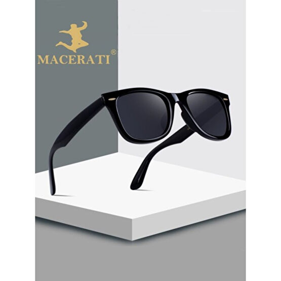 Macerati Huge Siyah Güneş Gözlüğü Unisex Güneş Gözlükleri Fiyatı