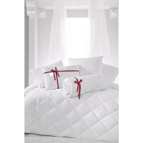 Madame Clean Home Çift Kişilik Antialerjik Lüx Microfiber Yorgan + 2 Adet 800 Gr Boncuk Slikon Yastık Seti 195 x 215 Beden Yorgan Fiyatı