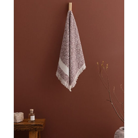 Madame Coco Rick Ipliği Boyalı Yüz Havlusu - 50 x 90 cm - Pudra El / Yüz Havlusu Fiyatı