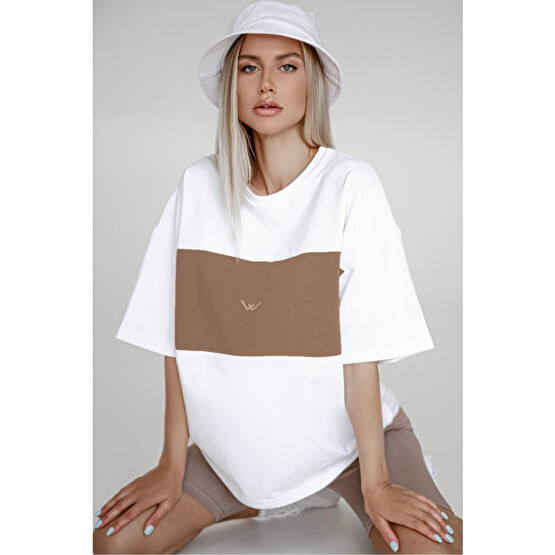 Madmext Mad Girls Beyaz Nakışlı Tişört Mg1421 M Beden Bayan T-shirt Fiyatı