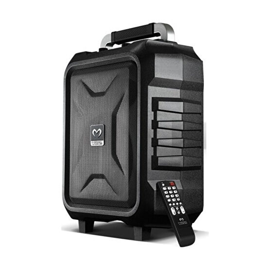 Magicvoice MV-2015 Max 300W USB-SD-BT Siyah 1E-1Y Mikrofonlu Aktif Hoparlör Docking Hoparlör Fiyatı