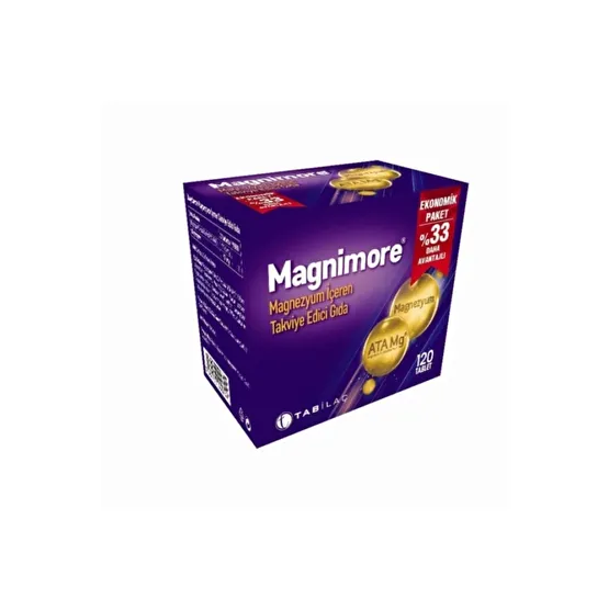 Magnimore 120 Tablet | Ekonomik Paket Kişisel Bakım Gereçleri Fiyatı