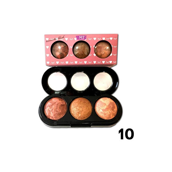 Makeuptime 3 Lü Terracotta Allık Allık Fiyatı