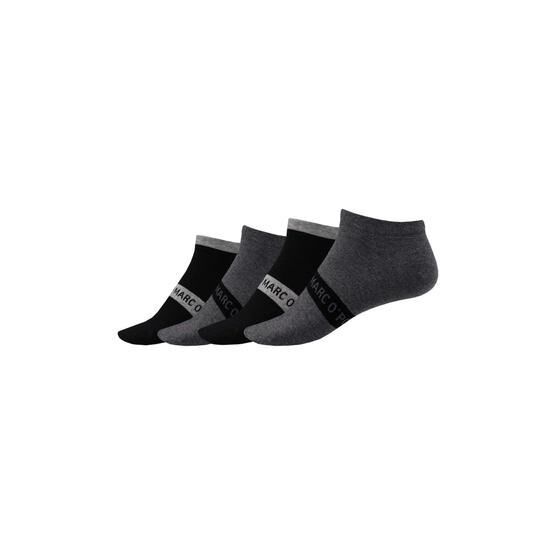 Marc O'Polo Body & Beach Siyah ve Beyaz 4' lü Erkek Spor Ayakkabı Çorabı