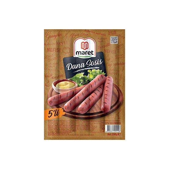 Maret 5'li Sosis 240 G Şarküteri Fiyatı