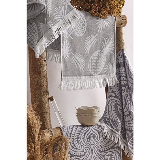 Mariva home Nirvana Kitchen Grey 4 Lü 30 X 50 Cm Mutfak Havlusu Mutfak Havlusu Fiyatı