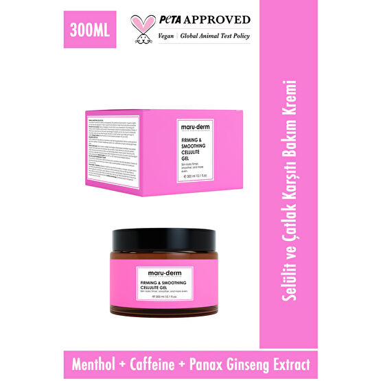 Maru.Derm Maruderm Sıkılaştırıcı Çatlak Ve Selülit Kremi 300 ml Selülit Önleyici ve Gidericiler Fiyatı