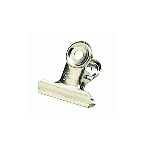 Mas Beyaz Metal Kıskaç (Yaylı) 22 Mm - 2 Düzinelik Kutu Kıskaç Fiyatı