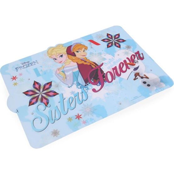 Masho Trend Lisanslı Elsa Amerikan Servisi - Karlar Ülkesi Amerikan Servis - Çocuk Yemek Altlığı - 29 x 44 cm - Renkli Amerikan Servis Fiyatı