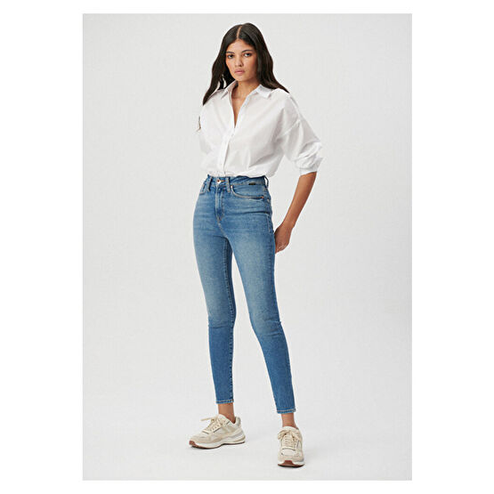 Mavi Serenay Gold Shape Jean Pantolon 24/27 Beden