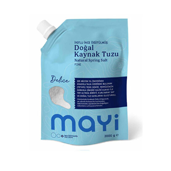 Mayi Tuz Iyotlu Ince Öğütülmüş Doğal Kaynak Tuzu 2 Kg Tuz Fiyatı