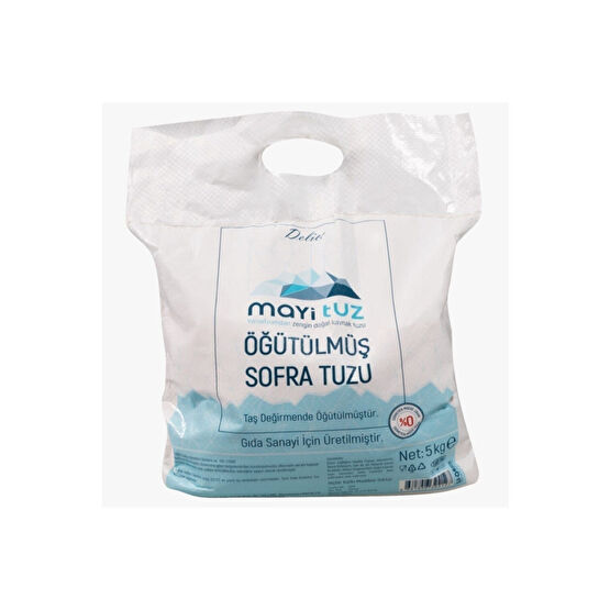 Mayi Tuz Mayi Delice Doğal Tuz (ÖĞÜTÜLMÜŞ) 5 Kg Tuz Fiyatı