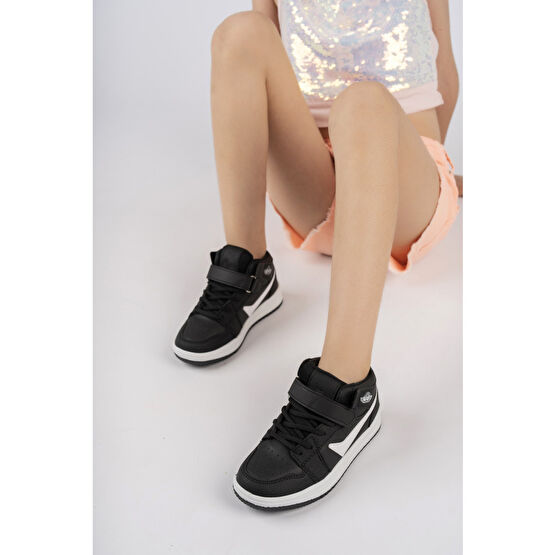 McDark Çocuk Siyah Beyaz Bilekli Sneakers 35 Beden Spor Ayakkabı Fiyatı