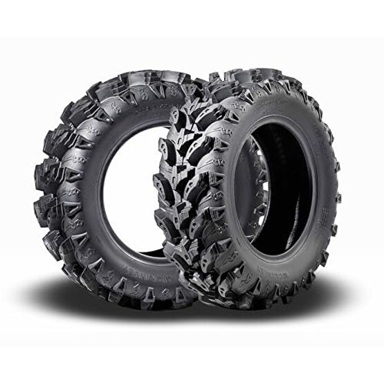 MCKINLEY UTV ATV Tires 26X9-12 6-Ply Super Mud 26X9X12 All Terrain X611, Set 2 Lastikler Fiyatı