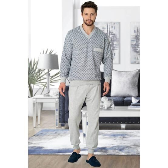 Mecit 2766 Gri Erkek Pijama Takımı Erkek Pijama Fiyatı