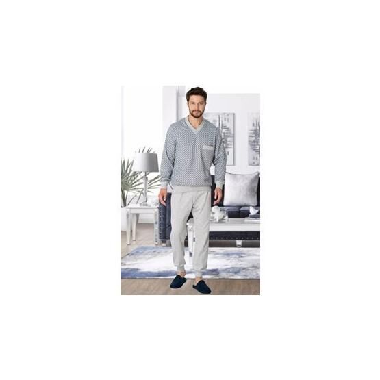 Mecit 2766 Gri Erkek Pijama Takımı
