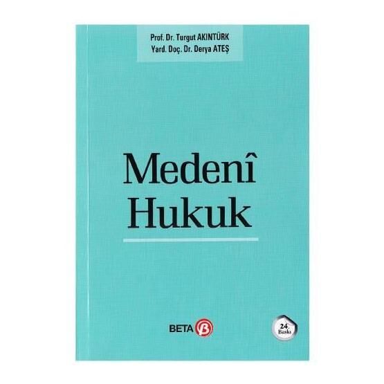 Medeni Hukuk Cilt 1-Medeni Hukuk Beta Yayınları