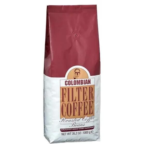 Mehmet Efendi Colombian Filtre Kavrulmuş Çekirdek 1 kg Kahve Kahve Fiyatı