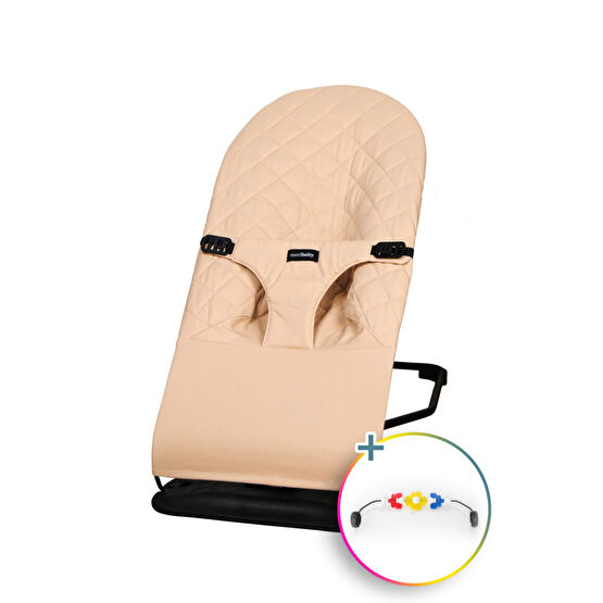 merfbaby Cotton Oyuncaklı Ana Kucağı - Bej Ana Kucağı Fiyatı