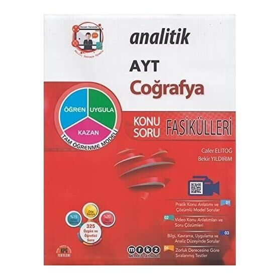 Merkez Yayınları AYT Analitik Coğrafya Konu Soru Fasikülleri YKS Fiyatı