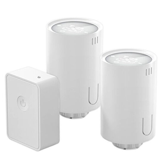 Meross Wi-Fi Uzaktan Kontrollü Akıllı Hub ve 2 Adet Termostat Vana Seti Anahtarlık Fiyatı