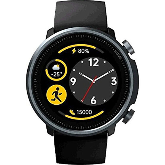 Mibro Watch A1 1.3" HD Ekran 5 ATM Su Geçirmez İnce Metal Kasa Siyah Akıllı Saat Akıllı Saat Fiyatı