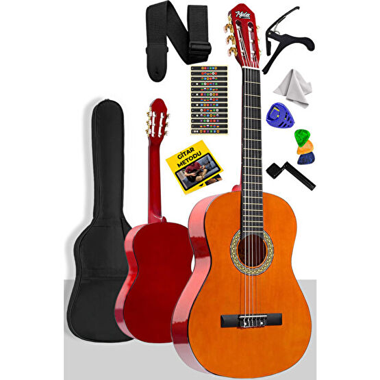 Midex Cg-270M Doğal Renk Klasik Gitar 4/4 Yetişkin Boy Sap Ayarlı Full Set Klasik Gitarlar Fiyatı