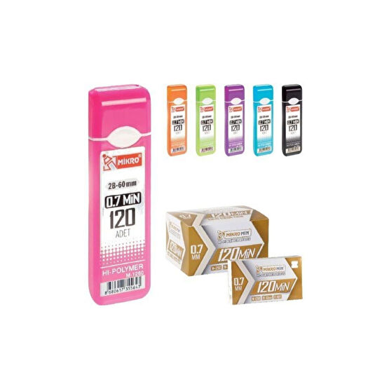 Mikro Versatil 0.7 Kalem Ucu 60 Mm 120li 2 Adet Kurşun Kalem Ucu (Min) Fiyatı