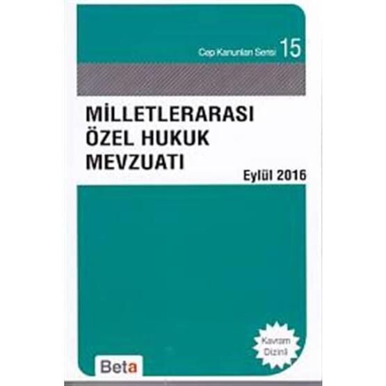 Milletlerarası Özel Hukuk Mevzuatı - av celal ulgen