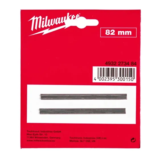 Milwaukee Planya Bicagi 82 Mm 2 Parca 4932273484 Planya Fiyatı