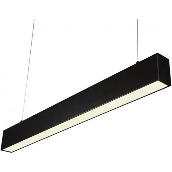 Mimar Led Linear Asansörlü Led Sarkıt 120 Cm Siyah 40W - 4000K - Ilık Beyaz Armatür Fiyatı
